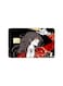 PRINTED BANK CARD STICKER Beautiful Magician Drawing With Hat