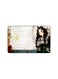 PRINTED BANK CARD STICKER Beautiful Girl Drawing With Puppy And Squirrel
