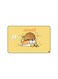 PRINTED BANK CARD STICKER Cute Sleeping Cat Drawing