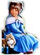 Girl Design Decorative Wall Sticker Multicolour