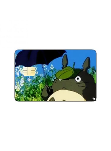 PRINTED BANK CARD STICKER My Neighbor Totoro Anime
