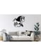 Decorative Wall Sticker Black 20cm