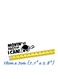 Movin As Fast As I Can Funny Car Stickers - Van Stickers - Campervan Decals - New Driver Sticker - Bumper Stickers - Funny Car Accessories (21cm x 9cm, White)