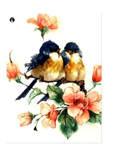 Printed Wall Sticker Multicolour 20cm