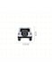 Jeep Wrangler Rear View &ndash; White Off-Road SUV Metal Sticker, Collectible Car for Jeep Enthusiasts, Bags, Mobile, I pad, Backpacks, and Collectors Walls, Doors, Cars &amp; Laptops Fridge