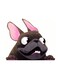 3D Unique Car Styling Funny Puppy Cartoon Car Sticker Colorful Window Body Vinyl Sticker Decal