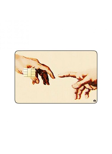 PRINTED BANK CARD STICKER Aesthetic Old Painting