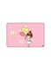 PRINTED BANK CARD STICKER Cute Girl Drawing With Colorful Balloons