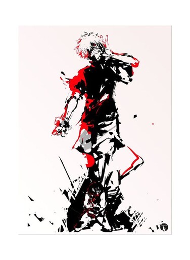 Printed Wall Sticker Multicolour 20cm