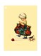 Printed Wall Sticker Multicolour 20cm