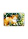PRINTED BANK CARD STICKER Cute Cat Drawing With Flowers