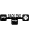 Decorative Wall Sticker Black 20cm