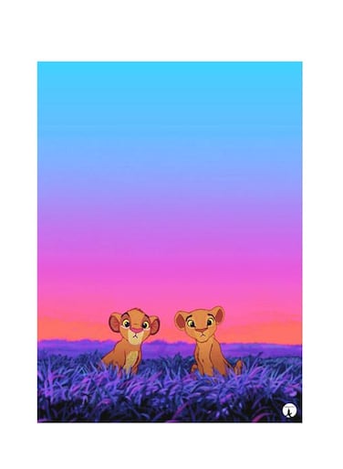 Printed Wall Sticker Multicolour 20cm