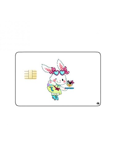 PRINTED BANK CARD STICKER Wish Me Mell Anime Character