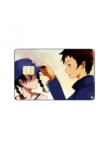 PRINTED BANK CARD STICKER Umi And Shun From Up On The Poppy Hill Anime