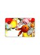 PRINTED BANK CARD STICKER Cute Rabbits Family Drawing With Balloons