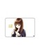 PRINTED BANK CARD STICKER Cute Anime Girl Drawing