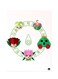 Printed Wall Sticker Multicolour 20cm