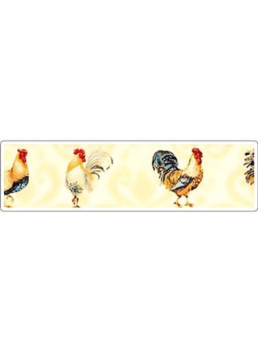 Rooster Design Decorative Wall Sticker Multicolour