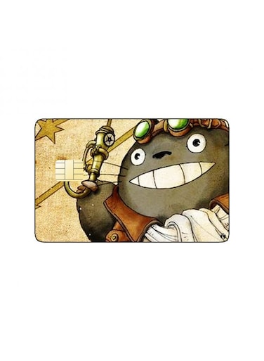 PRINTED BANK CARD STICKER My Neighbor Totoro Anime