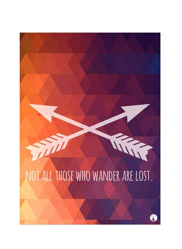 Printed Wall Sticker Multicolour 20cm