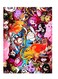 Printed Wall Sticker Multicolour 20cm