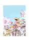 Printed Wall Sticker Multicolour 20cm