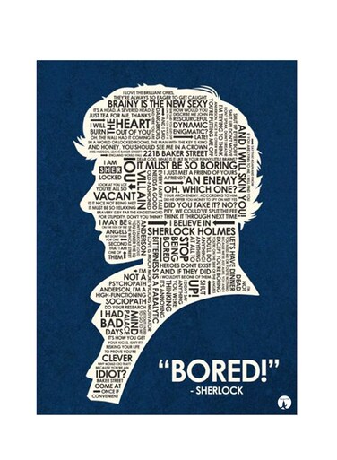 Printed Wall Sticker Multicolour 20cm