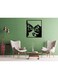Decorative Wall Sticker Black 20cm