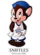 Cartoon Decorative Wall Sticker Multicolour 10x10cm