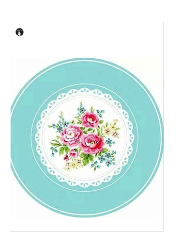 Printed Wall Sticker Multicolour 20cm