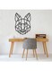 Decorative Wall Sticker Black 20cm