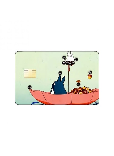 PRINTED BANK CARD STICKER My Neighbor Totoro Anime
