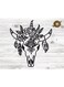 Decorative Wall Sticker Black 20cm