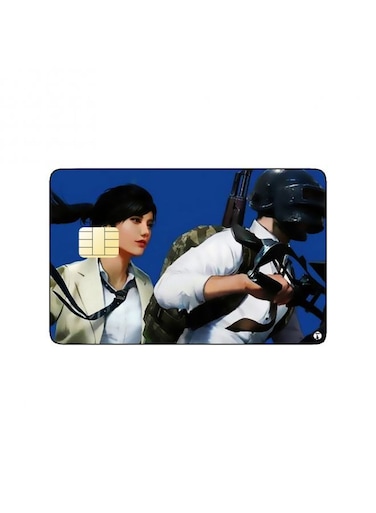 PRINTED BANK CARD STICKER Pubg Mobile Video Game