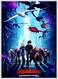 Fictional Characters Printed Wall Sticker Multicolour