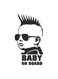 Baby On Board Reflective Tape Car Sticker