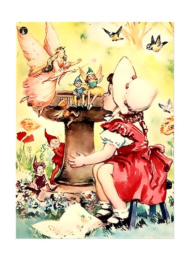 Printed Wall Sticker Multicolour 20cm