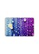PRINTED BANK CARD STICKER Aesthetic Water Drops Drawing