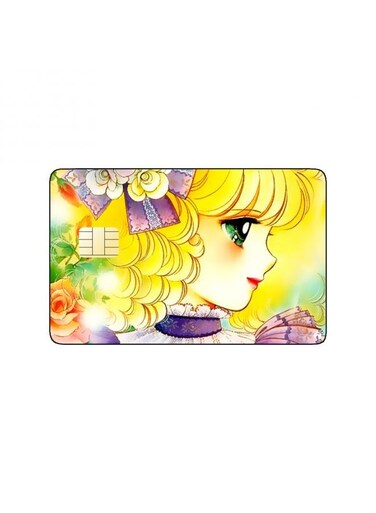 PRINTED BANK CARD STICKER Candy Candy Anime