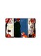 PRINTED BANK CARD STICKER Cute Girl Drawing With Dog