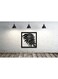 Decorative Wall Sticker Black 20cm