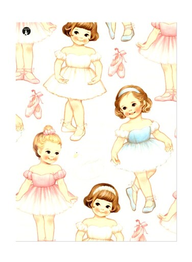 Printed Wall Sticker Multicolour 20cm