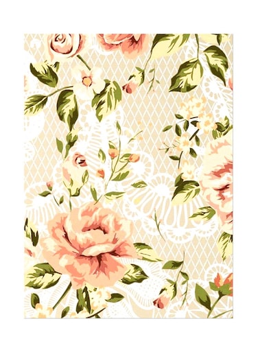 Printed Wall Sticker Multicolour 20cm