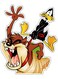 Cute Cartoon Character Wall Sticker Multicolour