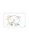 PRINTED BANK CARD STICKER Cute Sheep Drawing Brushing Teeth