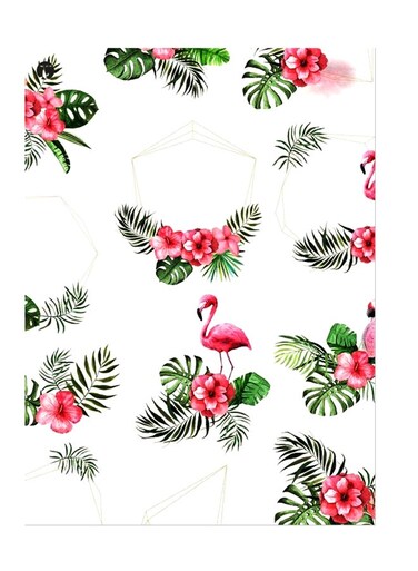 Printed Wall Sticker Multicolour 20cm