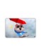 PRINTED BANK CARD STICKER Cute Hamster Drawing With Red Umbrella