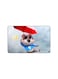 PRINTED BANK CARD STICKER Cute Hamster Drawing With Red Umbrella