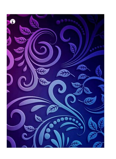Printed Wall Sticker Multicolour 20cm
